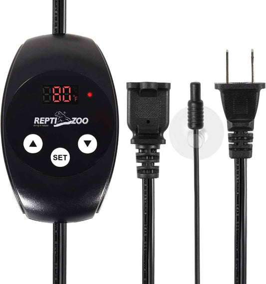 Reptile Thermostat PID Dimming Controller Digital Heat Lamp Temp Control 300W