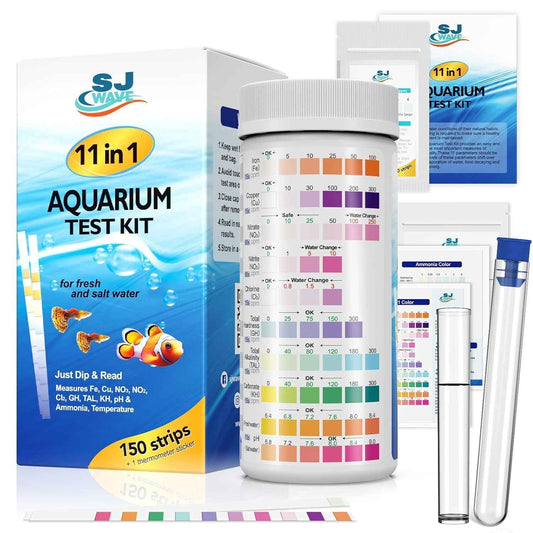Aquarium Test Strips 11 in 1 Water Test Kit | 950 Tests