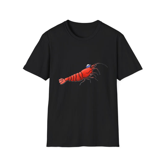 Scholarly Exotics T-Shirt: Ralph the Cherry Shrimp - Scholarly Exotics LLC