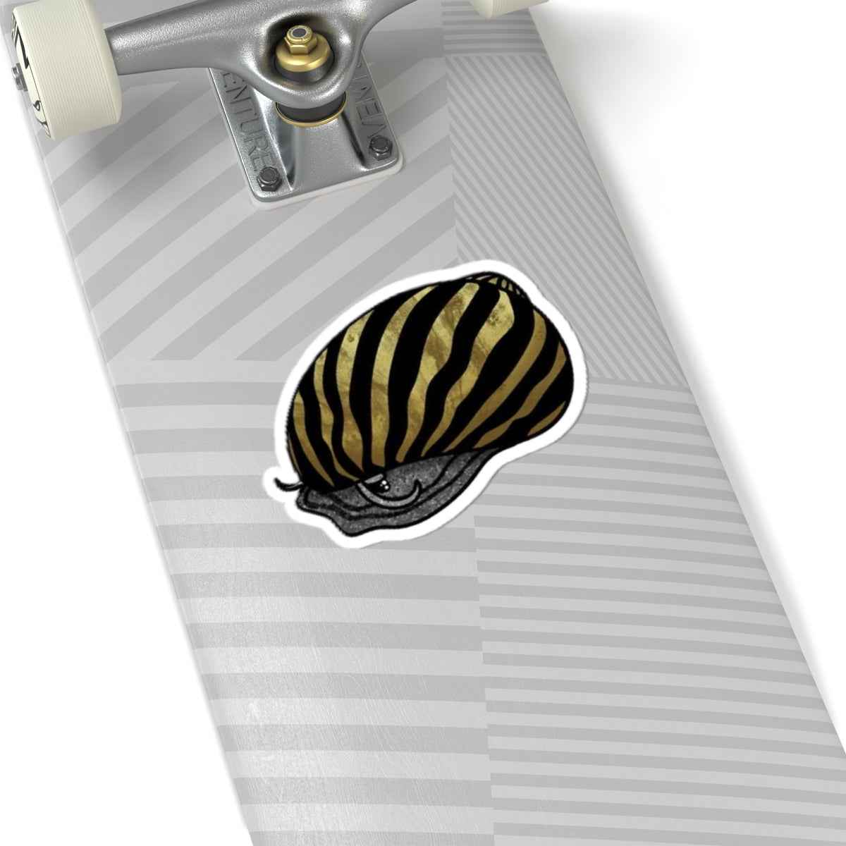 Scholarly Exotics Zebra Nerite Snail Sticker