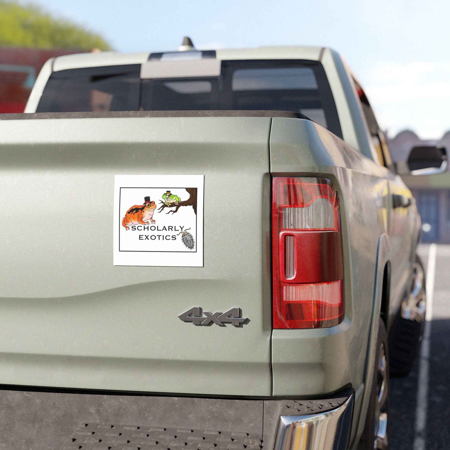 Scholarly Exotics Car Magnet