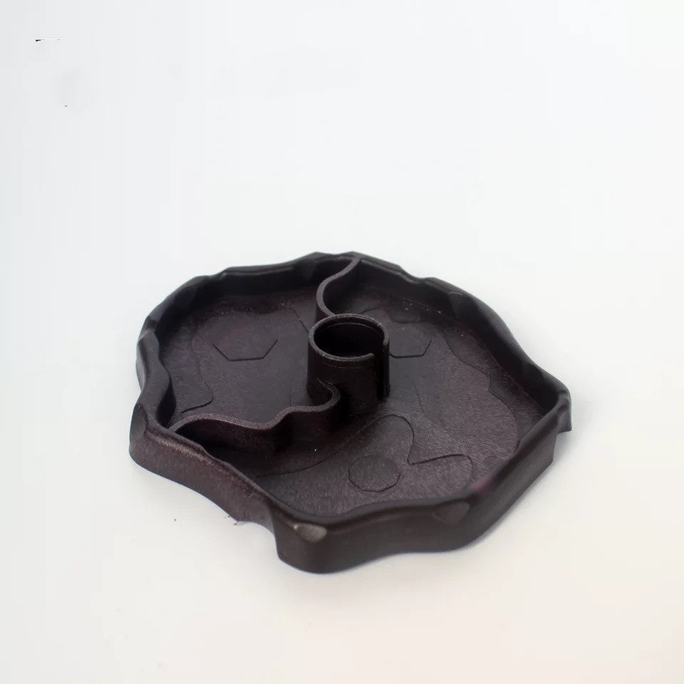 2-in-1 Dual Reptile Food & Water Dish with Gravity-Fed Bottle Slot