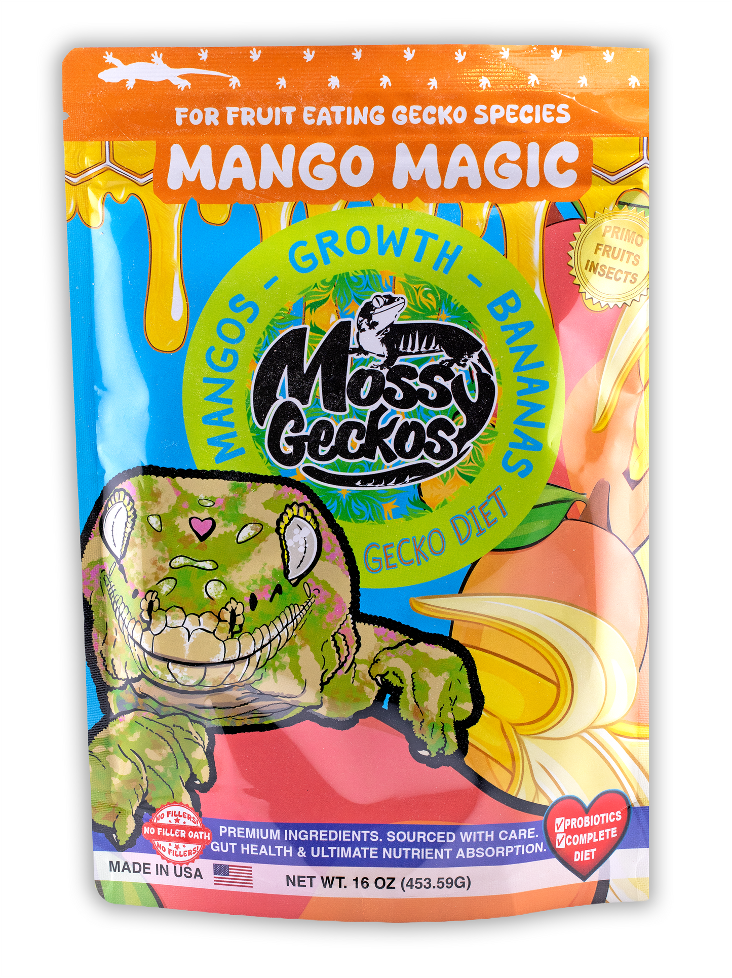 Mango Magic Complete Diet for Geckos