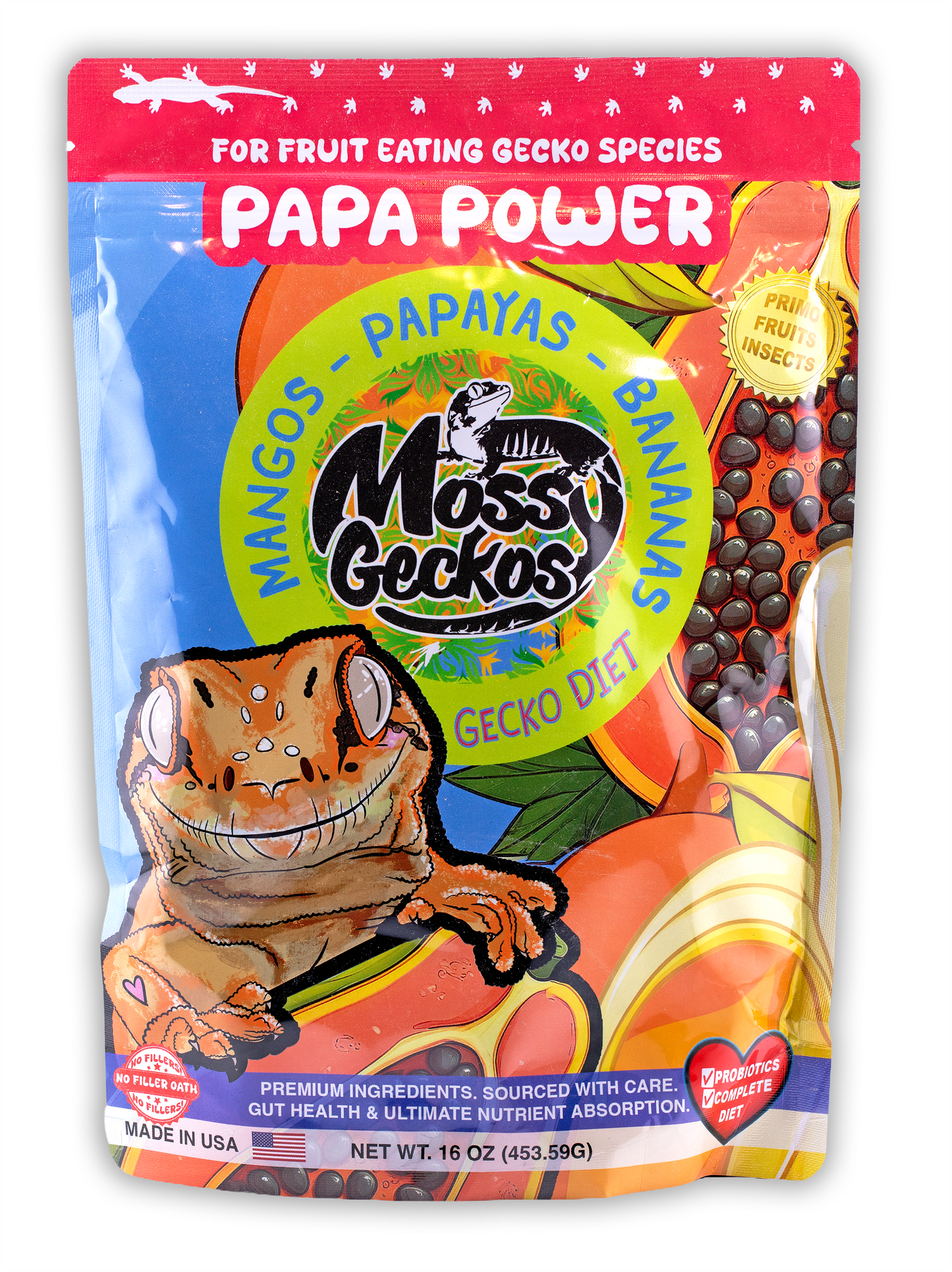 Papa Power Complete Diet for Geckos