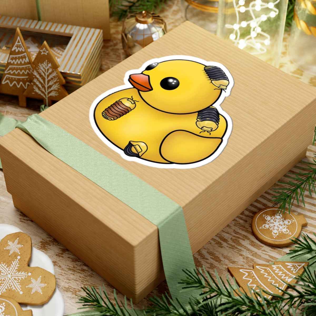 Scholarly Exotics Rubber Ducky Sticker