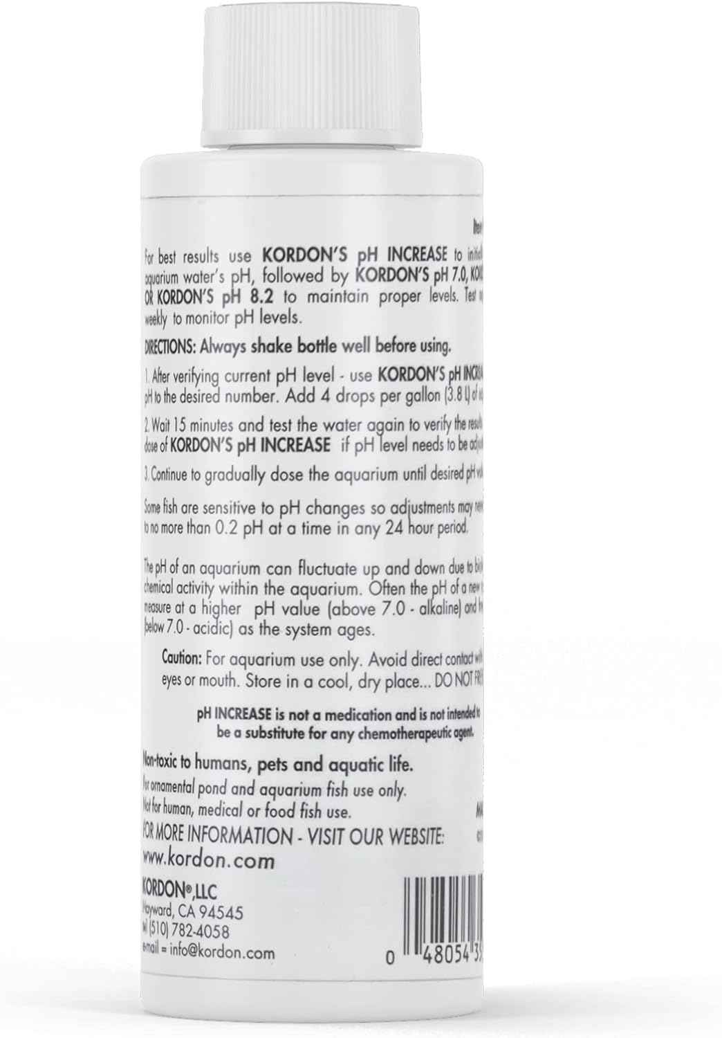 Kordon pH Decrease 4 oz. Professional Aquarium pH Control Fresh & Saltwater