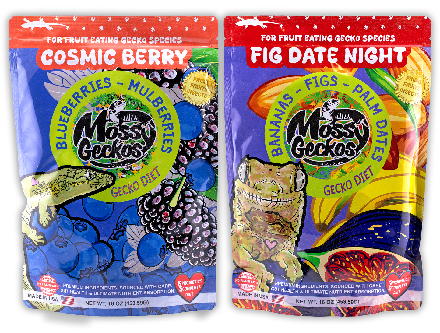 16 oz Complete Gecko Diets by Mossy Geckos | 2 Pack