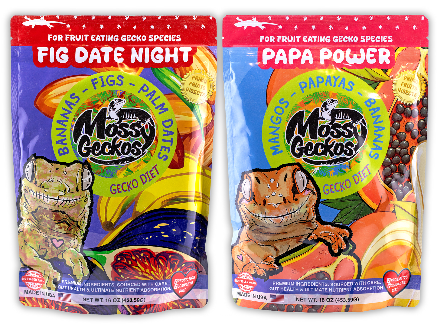 16 oz Complete Gecko Diets by Mossy Geckos | 2 Pack