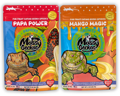 2oz Complete Gecko Diets by Mossy Geckos | 2 Pack