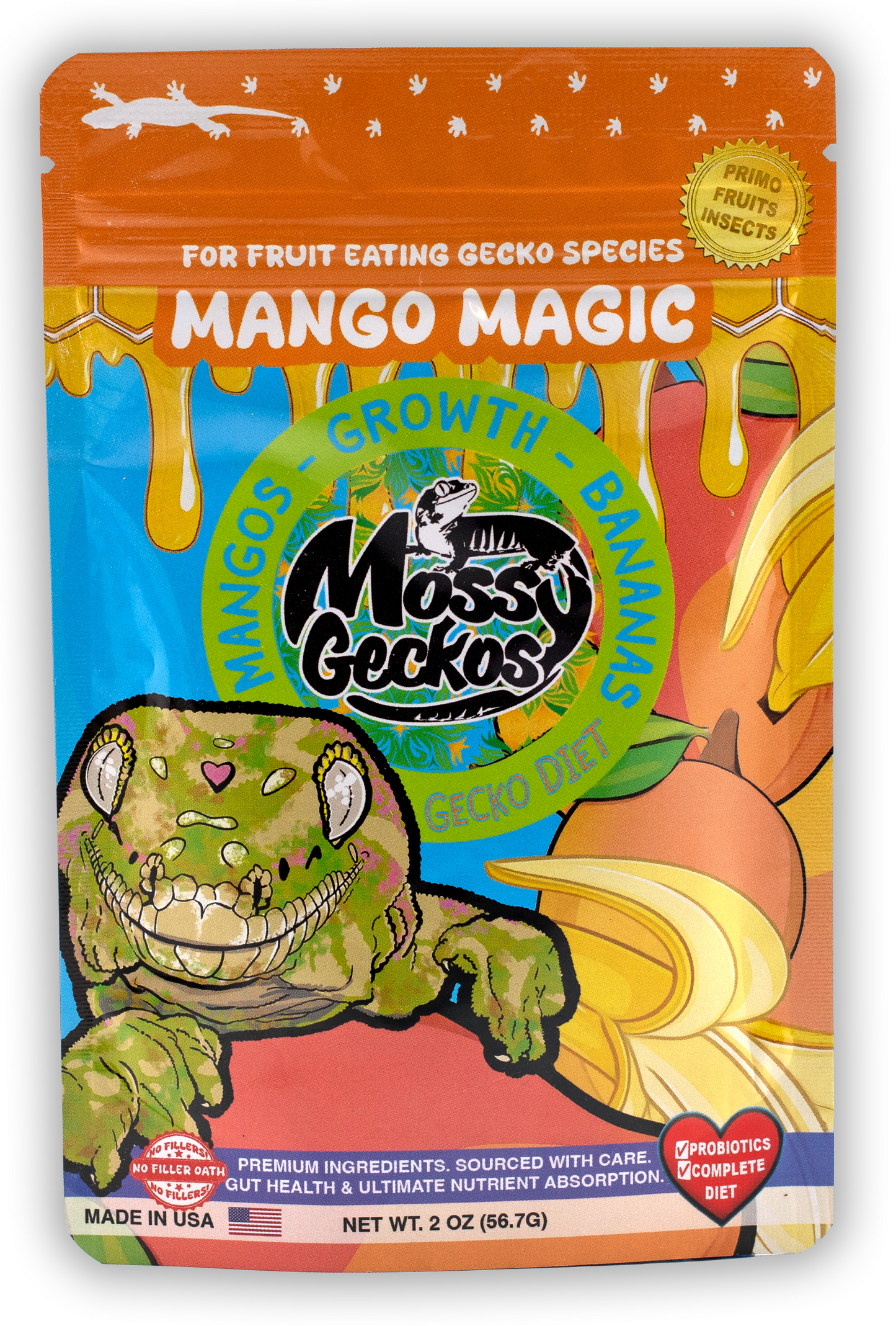 Mango Magic Complete Diet for Geckos
