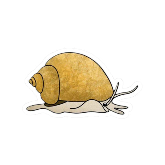 Scholarly Exotics Mystery Snail Sticker