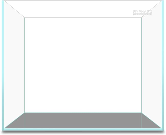 9.5 Gallon Rimless Aquarium with EVA Foam Leveling Mat