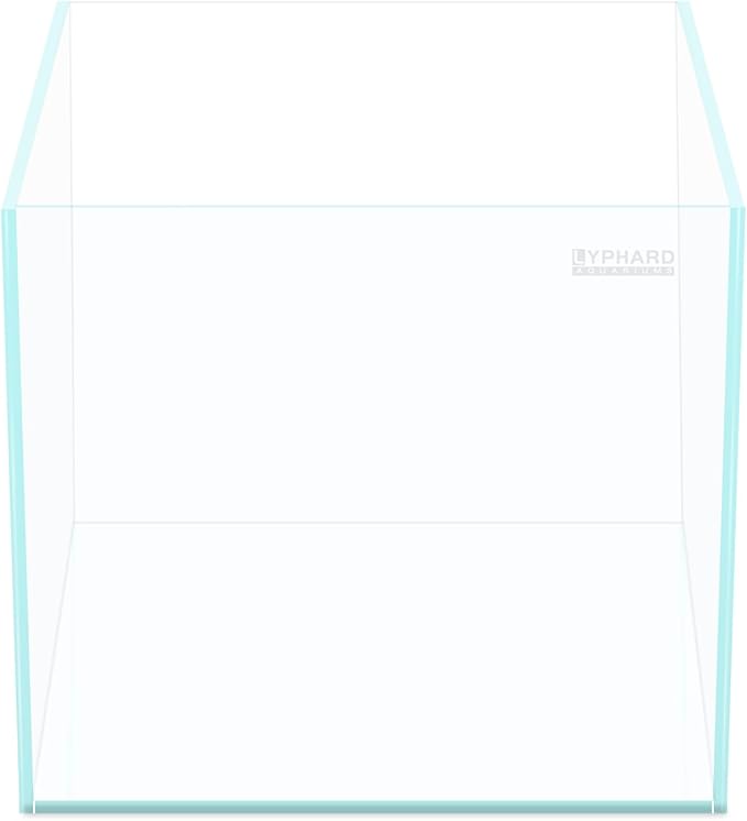 Cube Rimless Aquarium 4 Gallon with EVA Foam Leveling Mat