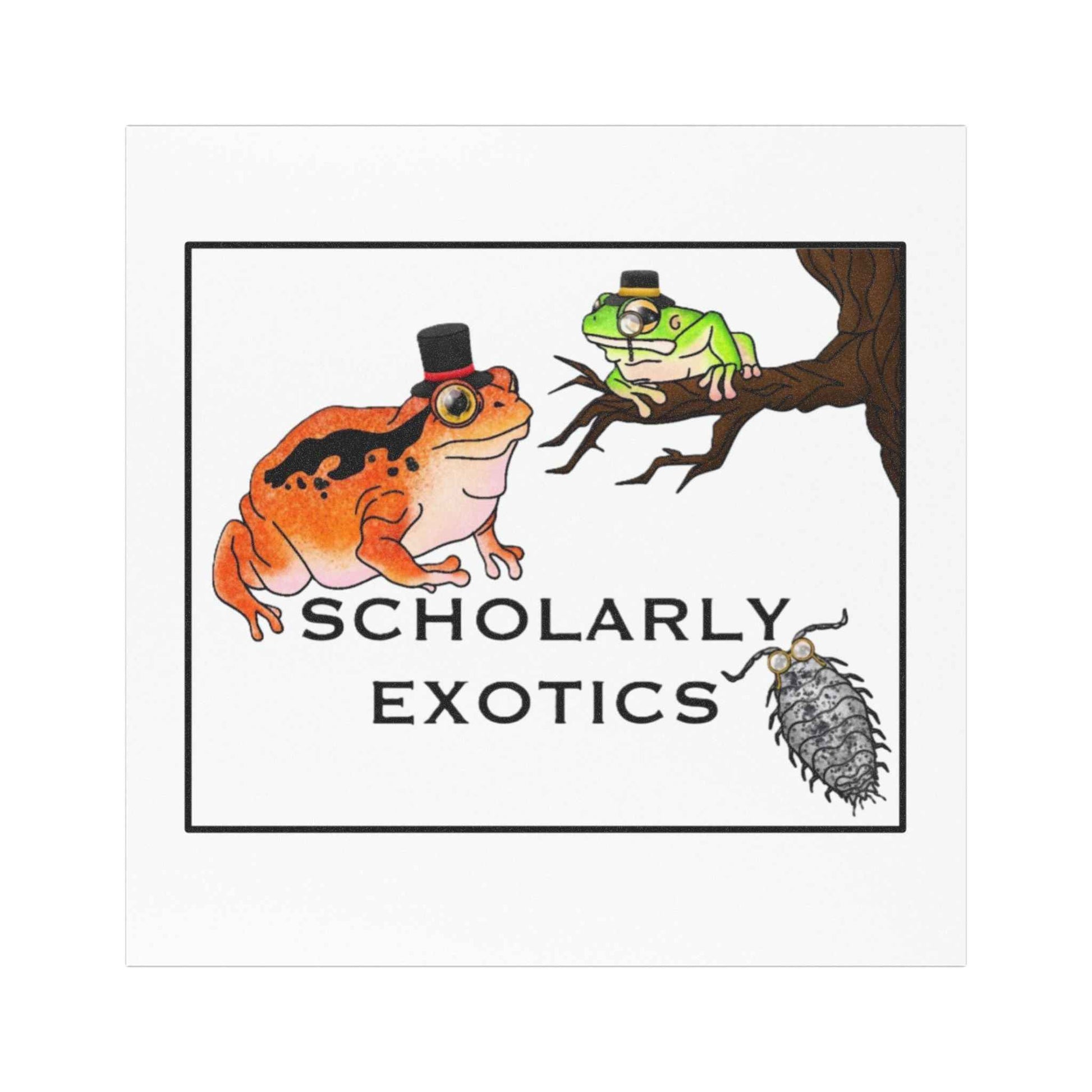Scholarly Exotics Car Magnet