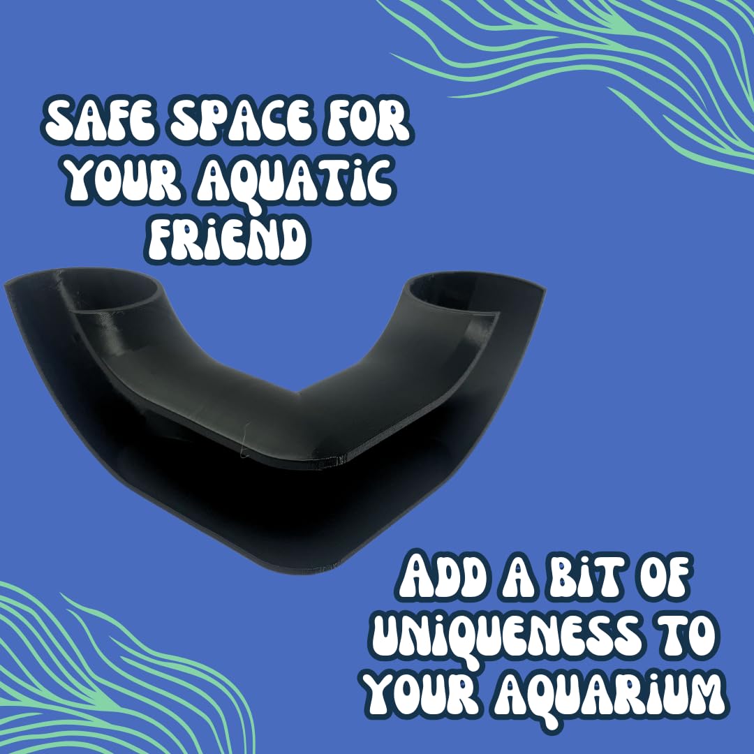 REEFSHAPE Aquarium Corner Tube Viewing Tunnel | Made in the USA