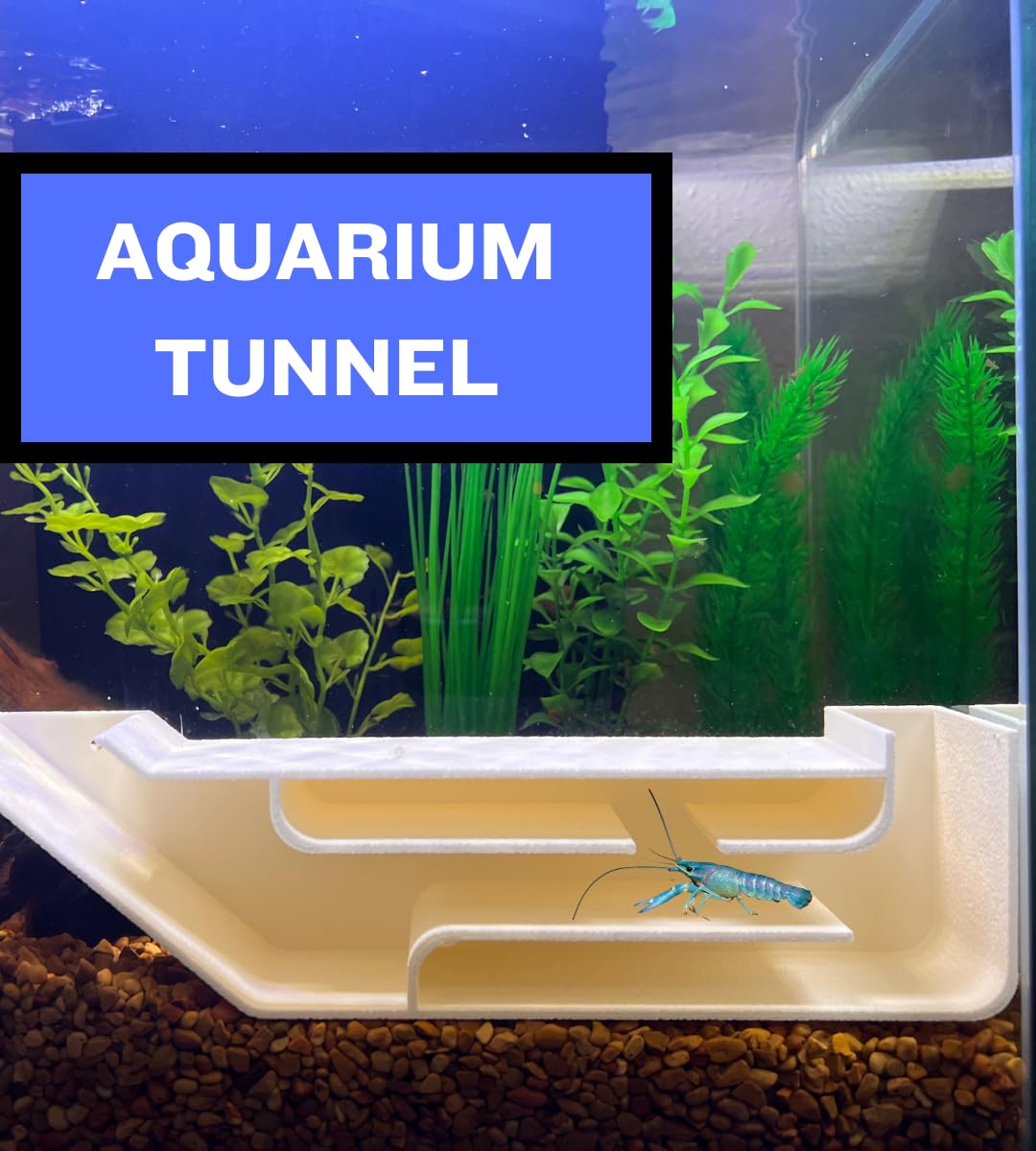 Aquarium XL Underground Tunnel | Made in USA (XL)