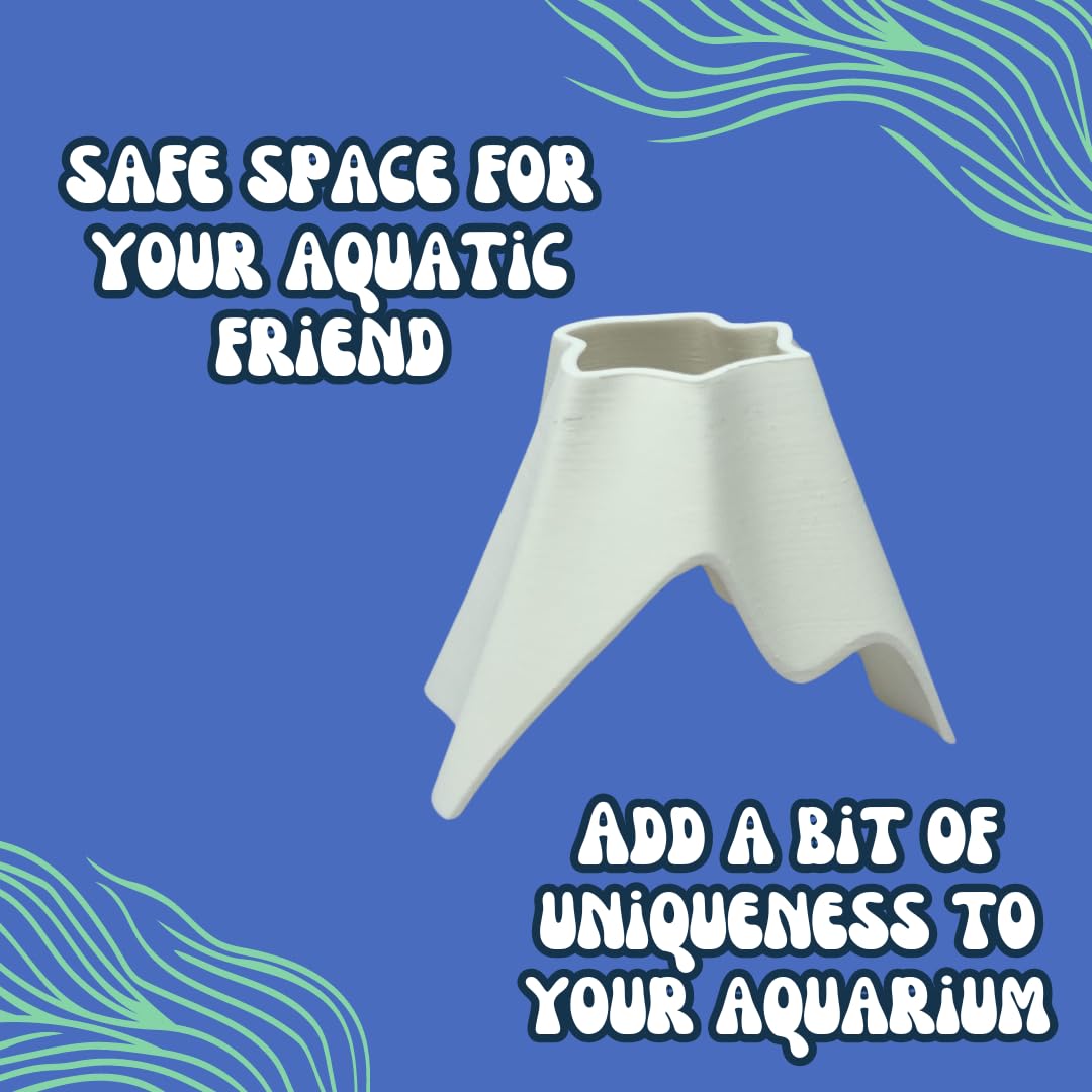 REEFSHAPE Aquarium Volcano Tunnel | Perfect for Fish, Shrimp, Loaches, Eels, Amphibians & More | Made in USA