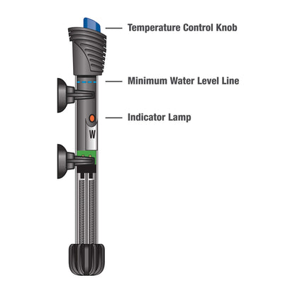 Aqueon Submersible Aquarium Heater | 150 W