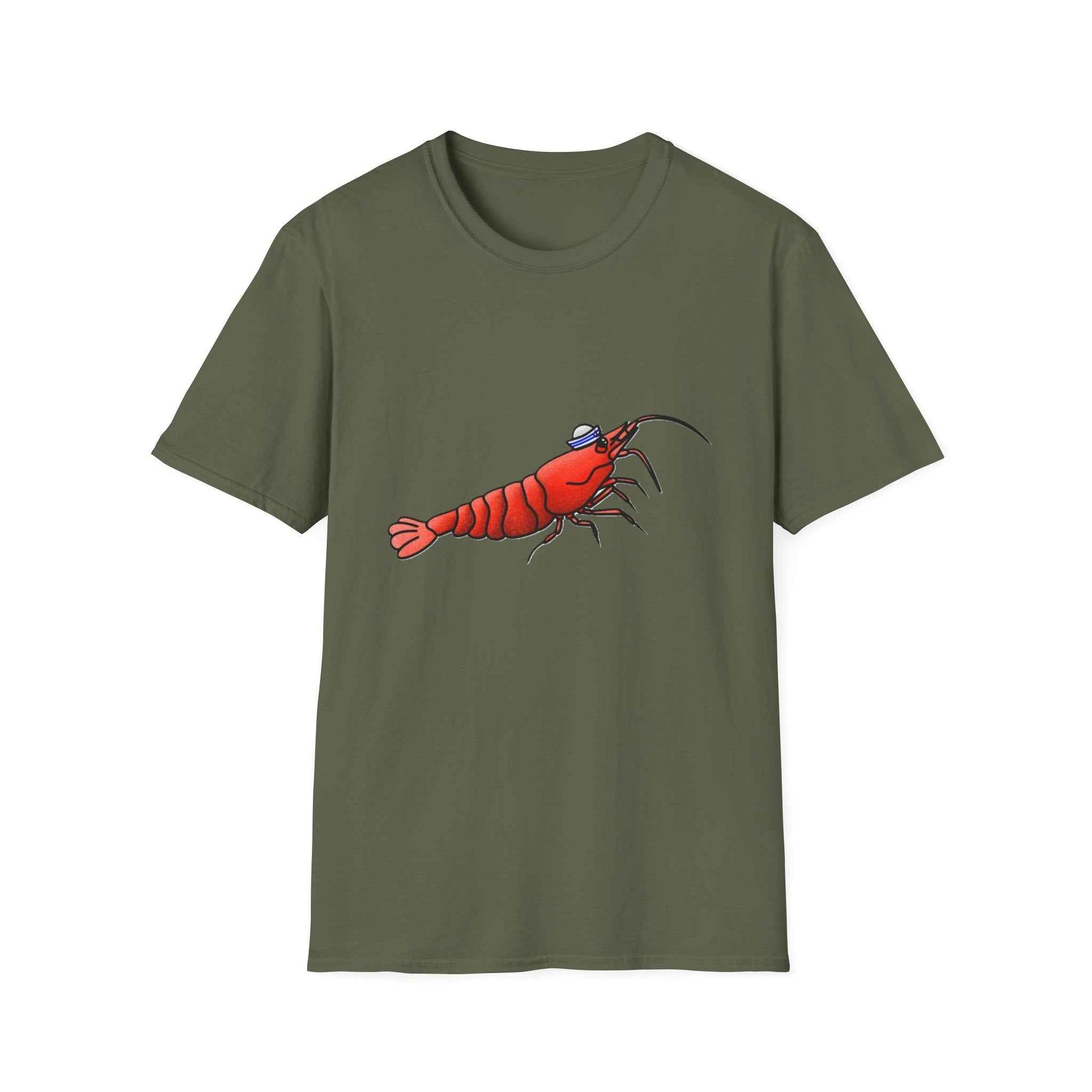 Scholarly Exotics T-Shirt: Ralph the Cherry Shrimp
