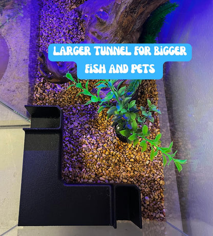 Aquarium Underground XL Corner Tunnel
