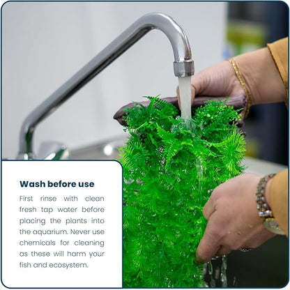 Artificial Aquarium Plant Set | 3 Pieces