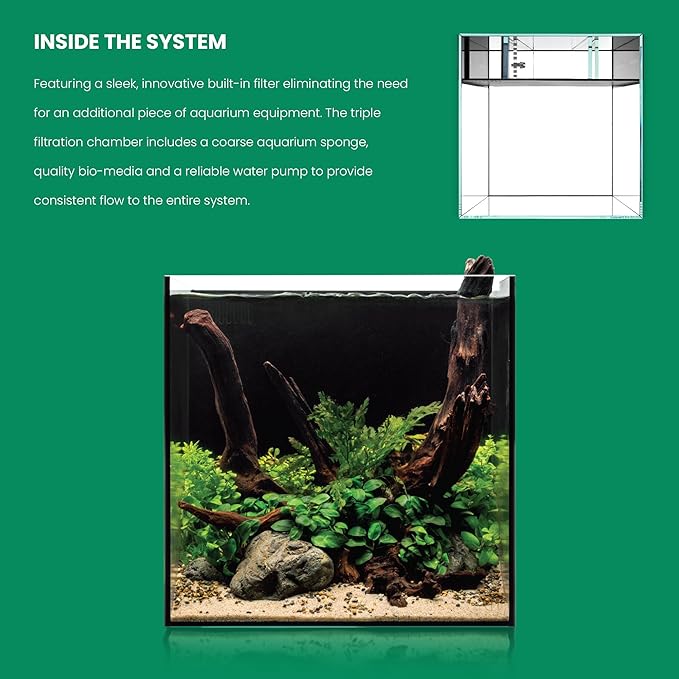 Ultum Nature Systems Dual AIO Complete Aquarium Kit | 11 Gallon