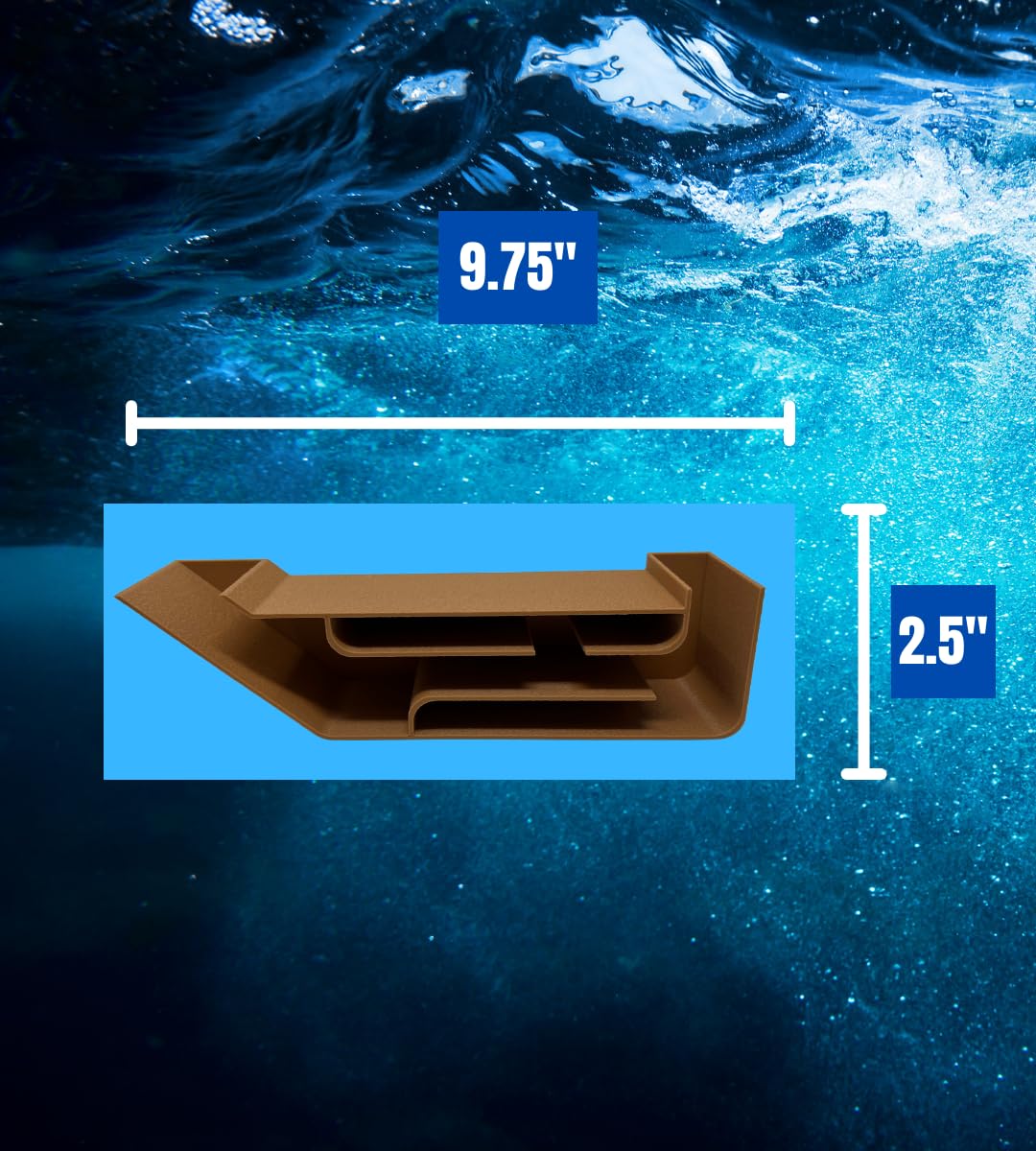 Aquarium XL Underground Tunnel | Made in USA (XL)