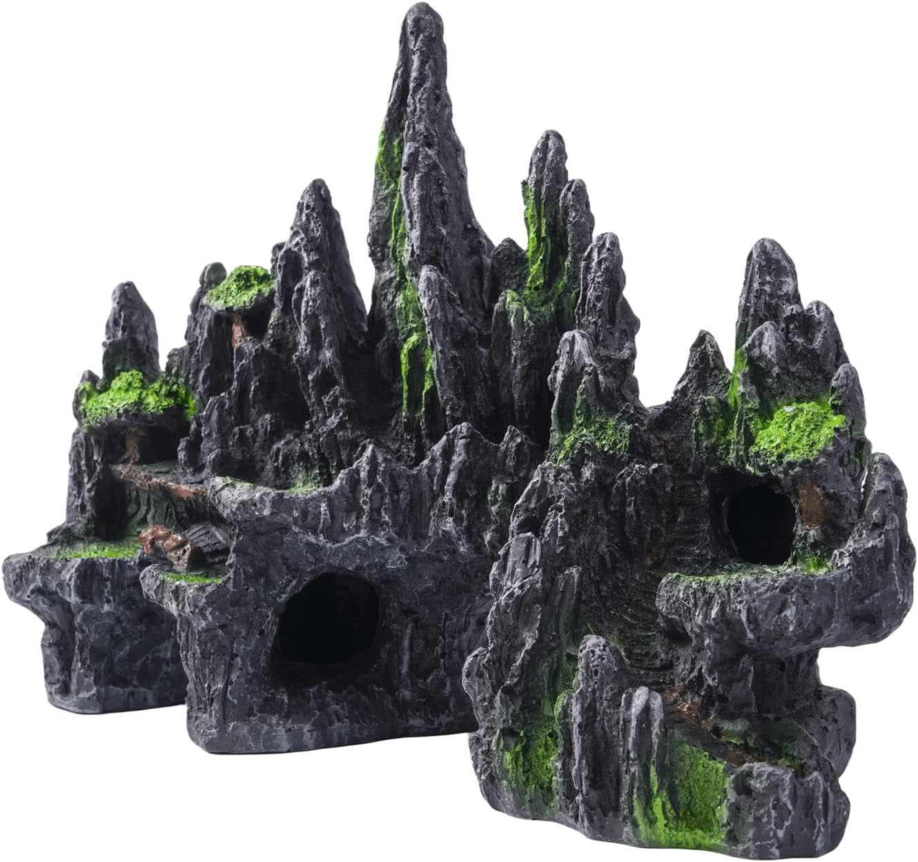 Large Fish Tank Decoration Mountain Cave Bridge Aquarium Ornament