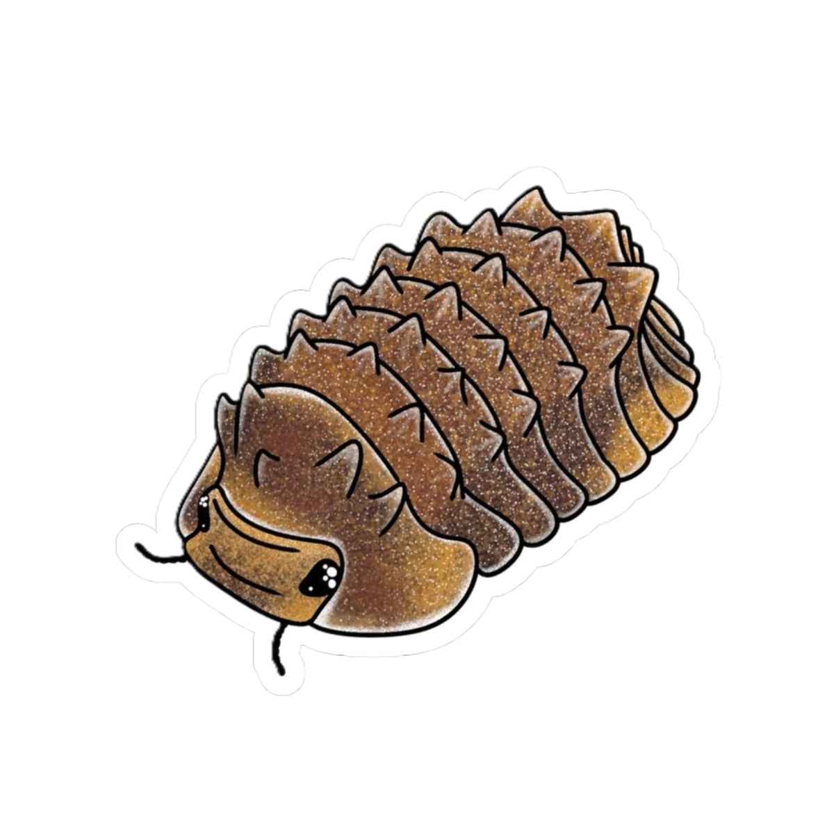 Scholarly Exotics Shiny Gator Isopod Sticker