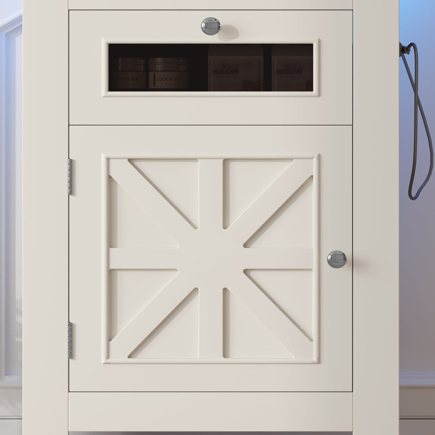 Tank Stand with Built-In Power Outlets