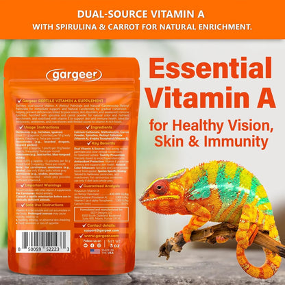 Gargeer Vitamin A+ All Reptiles Supplement