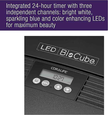 Coralife LED BioCube Aquarium Fish Tank Kit 32 Gallon