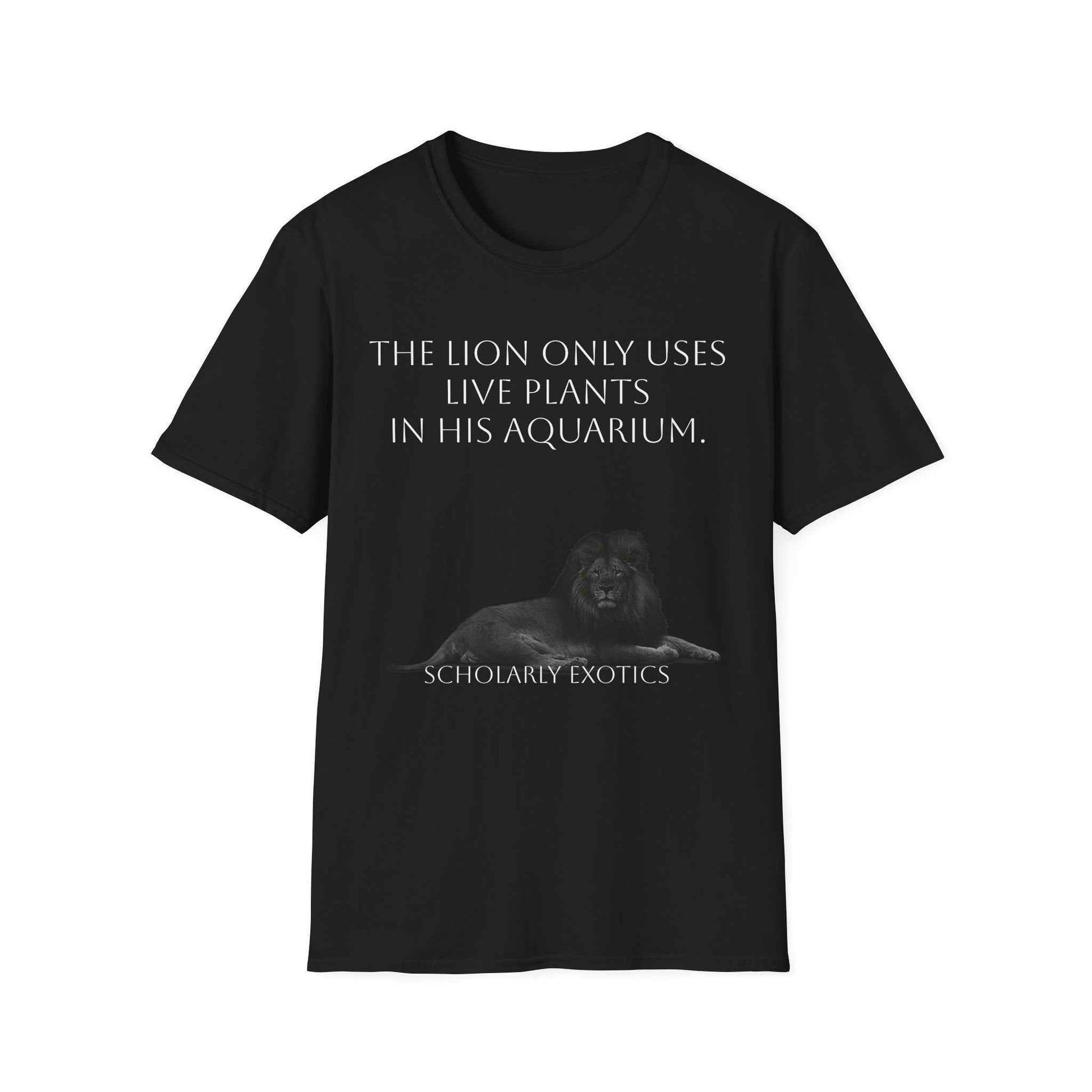 Scholarly Exotics "Lion Series" T-Shirt Planted Aquarium