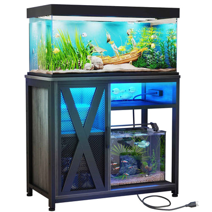 40-50 Gallon Fish Tank Stand with Power Outlets