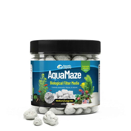 AquaMaze Aquarium Bio Media – Filter for Freshwater & Saltwater