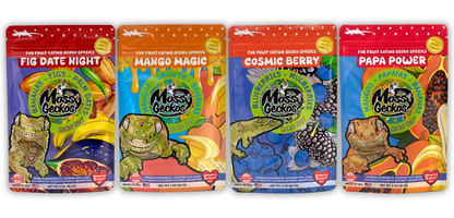 Complete Gecko Diets by Mossy Geckos | 4 Pack