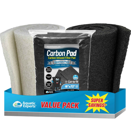 3-Stage Pond Clarity Filter Pads – Mechanical, Biological, Carbon