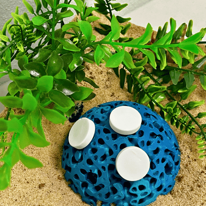 Aquarium Dome Coral Frag Stand | Coral Reef Replica Frag Stand Base for Growing Coral | Displays Multiple Frags