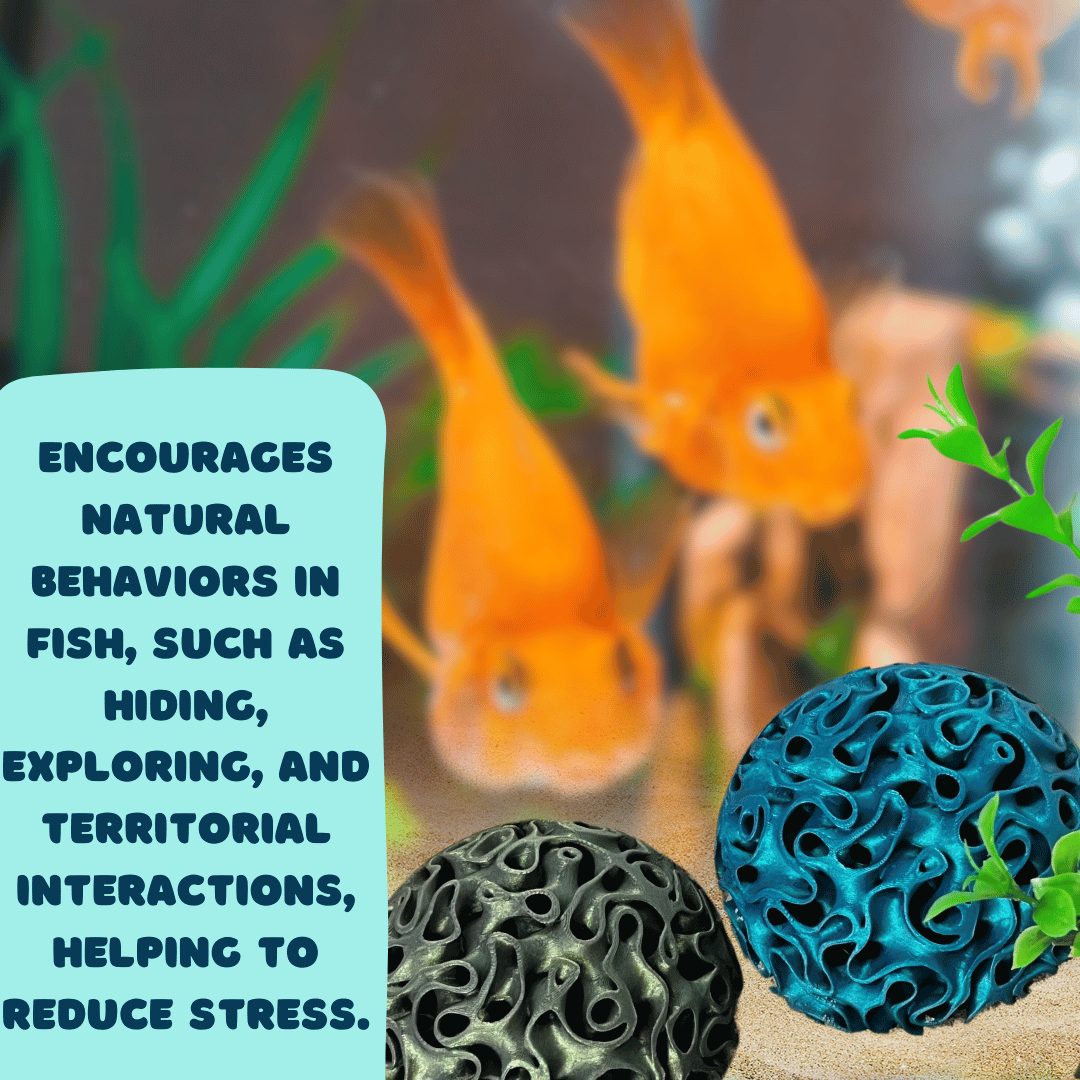 Aquarium Coral Reef Dome - Aquarium Reef Replica for Fish, Shrimp