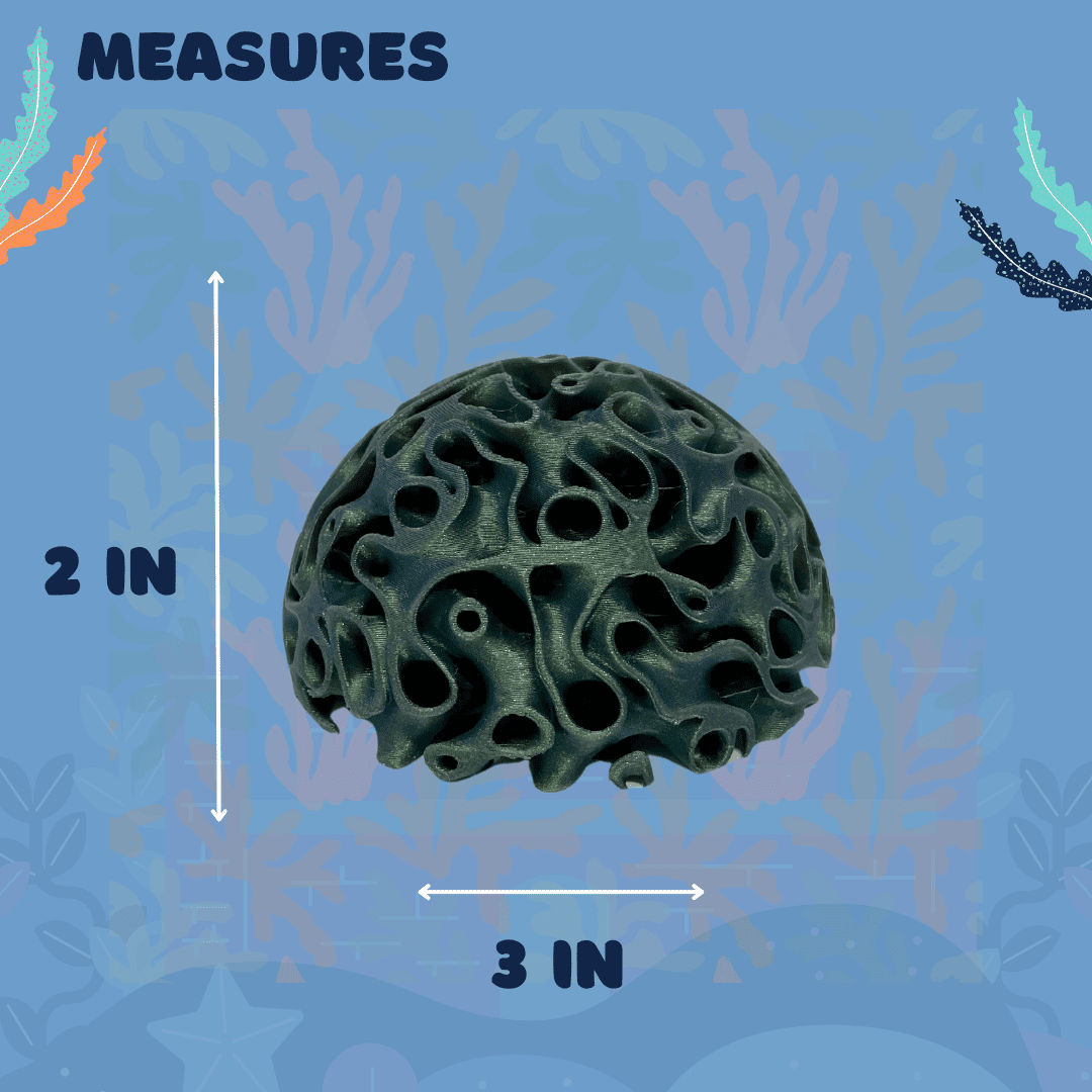 Aquarium Coral Reef Dome - Aquarium Reef Replica for Fish, Shrimp