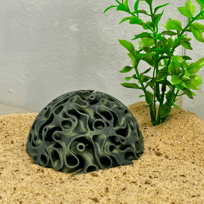 Aquarium Coral Reef Dome - Aquarium Reef Replica for Fish, Shrimp