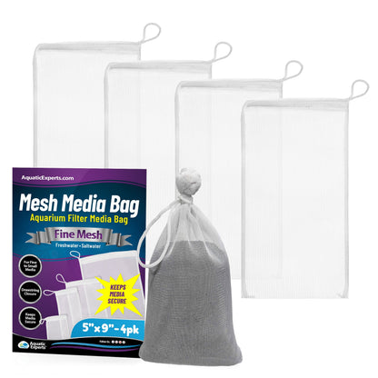 Aquarium Filter Bag – Fine Mesh with Drawstring