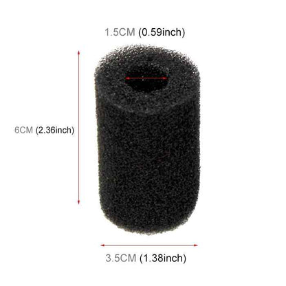 10 PCS Special Protection Cotton Sleeve for Aquarium Filter Suction Port, Inside Diameter: 22mm