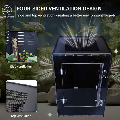 PVC Enclosure with Magnetic Locking Door