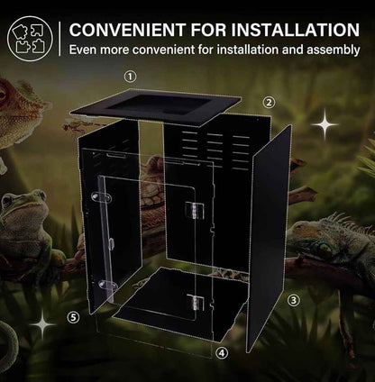 PVC Enclosure with Magnetic Locking Door