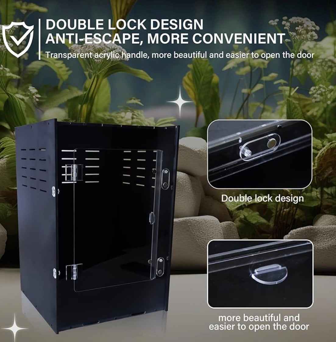 PVC Enclosure with Magnetic Locking Door