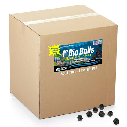1-Inch Bio Balls Filter Media for Aquarium and Pond Filters