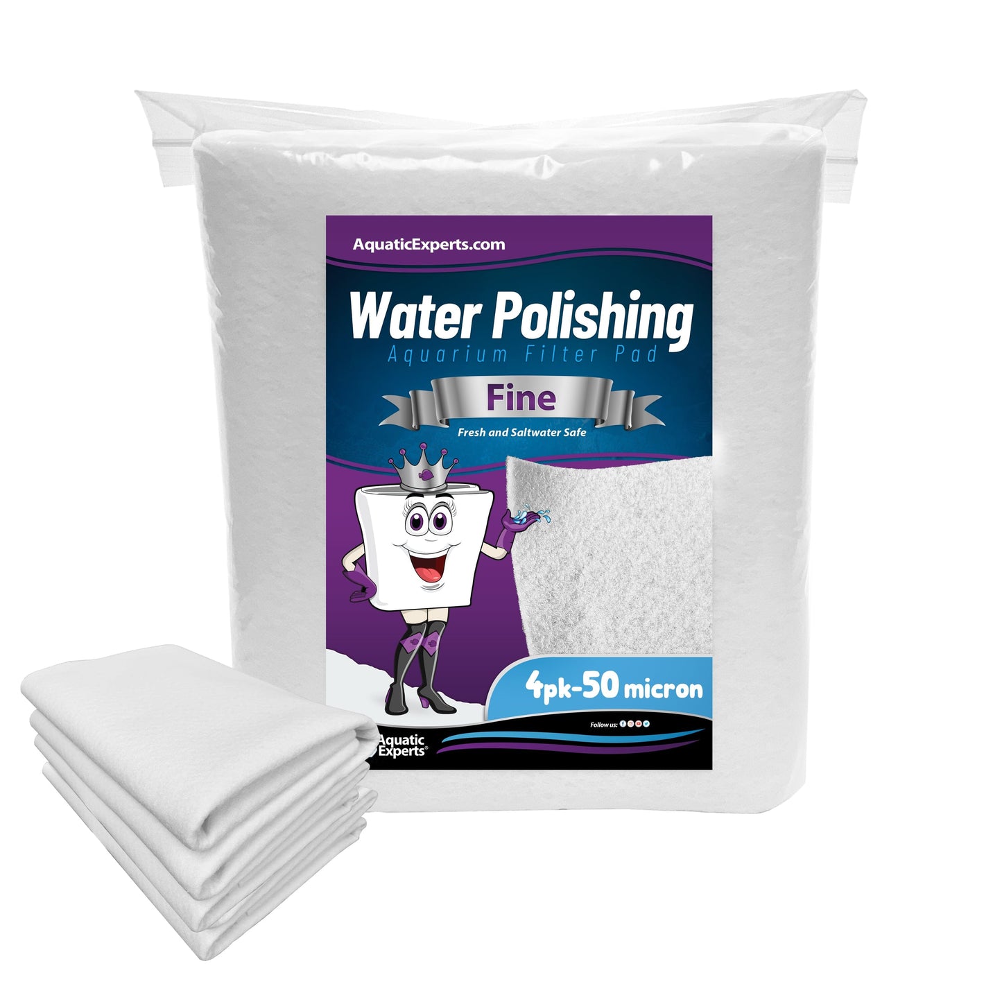Aquarium Polishing Pad 24x36 Cut-to-Fit for Crystal Clear Water