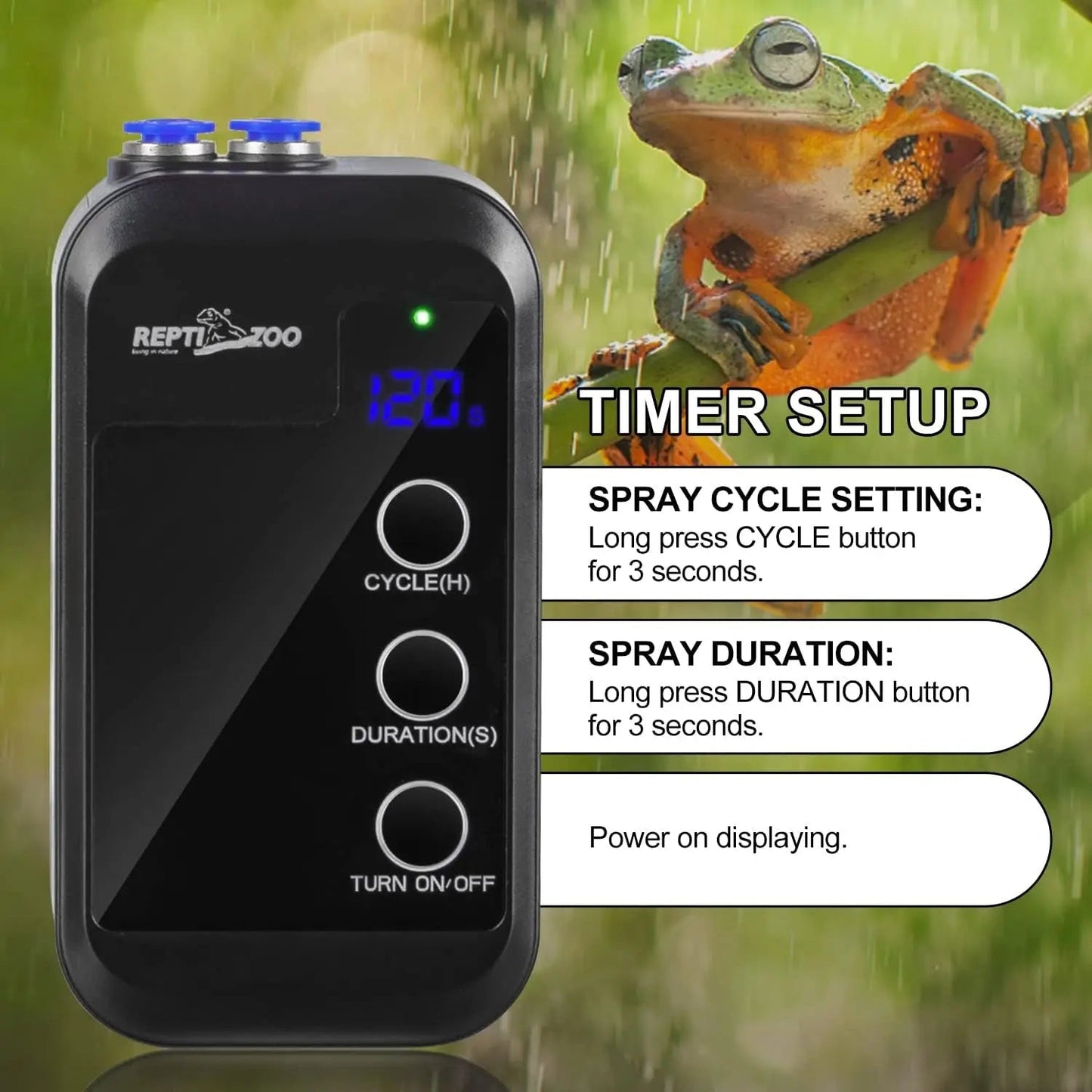 Reptile Humidifier Mini Auto Misting System