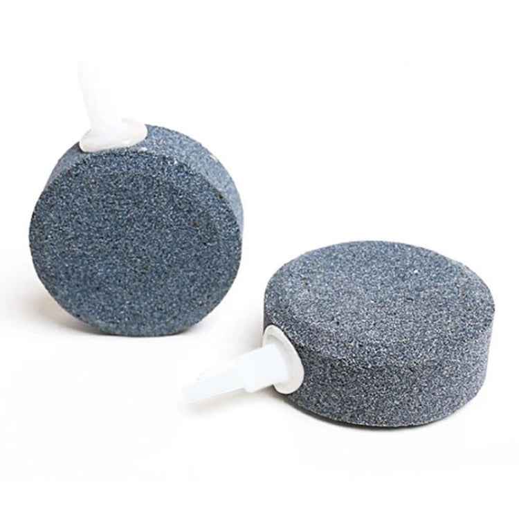 2 PCS 8cm Bubble Tray Aquarium Oxygen Bubble Stone Gas Plate Oxygenation Head Sand Table Oxygen Disk Gas Stone